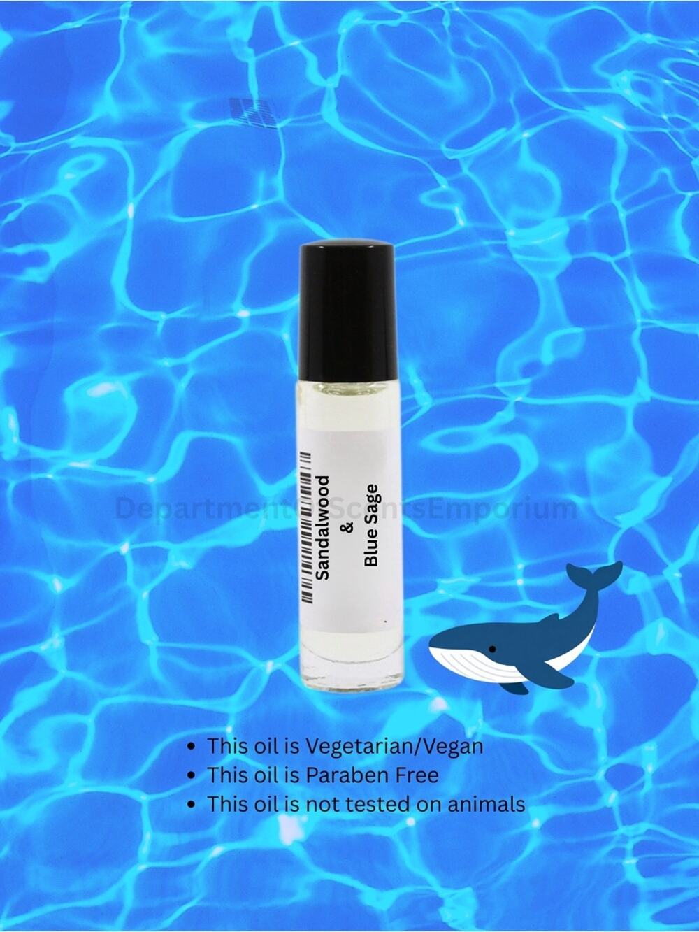 Sandalwood & Blue Sage 1/3 Oz Fragrance oilWomen